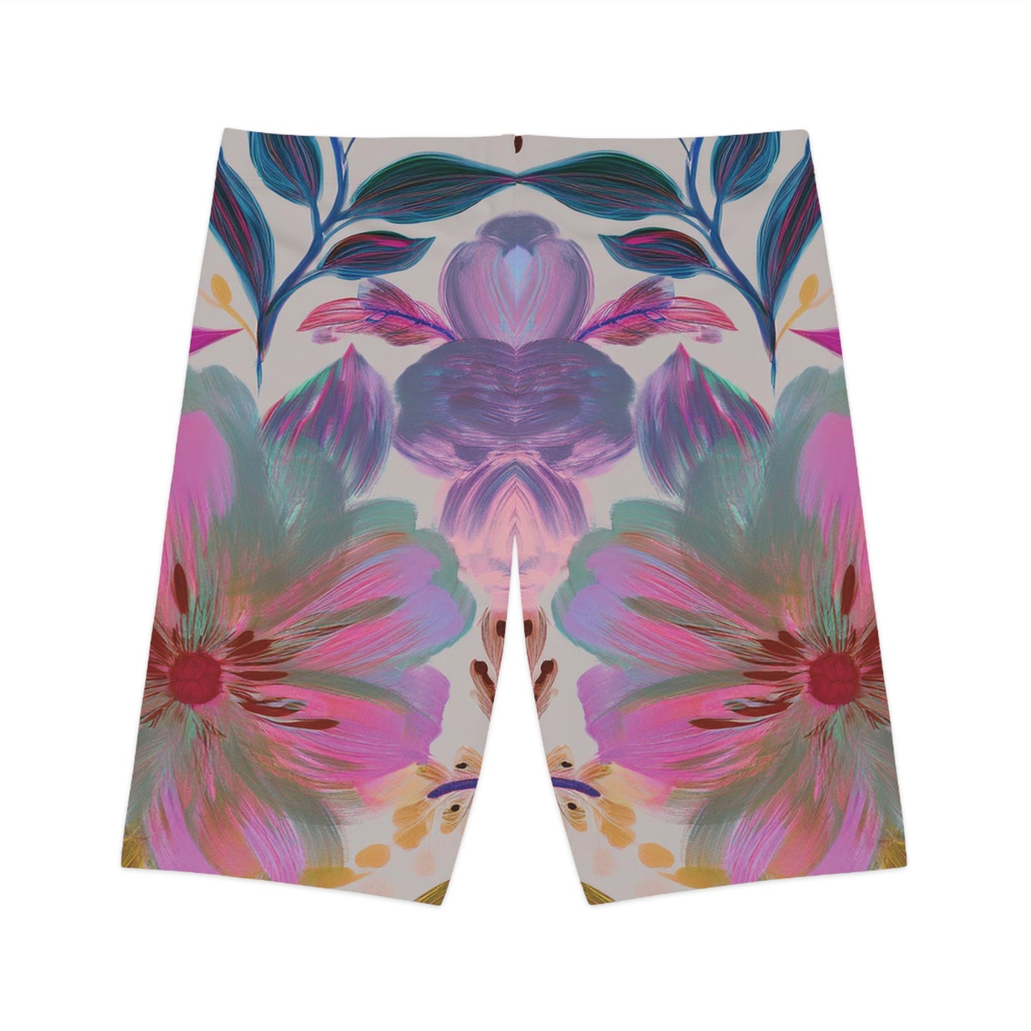 Floral Biker Shorts - PPU BEST