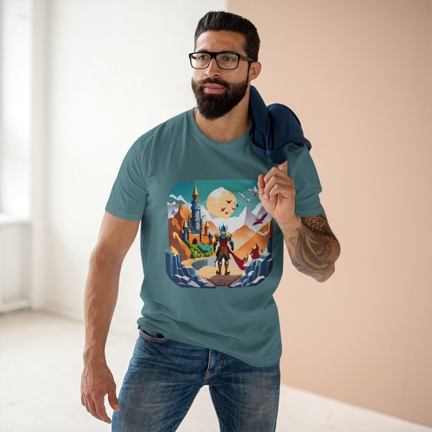 Adventures Graphic Unisex 100 Cotton Staple Tee 2