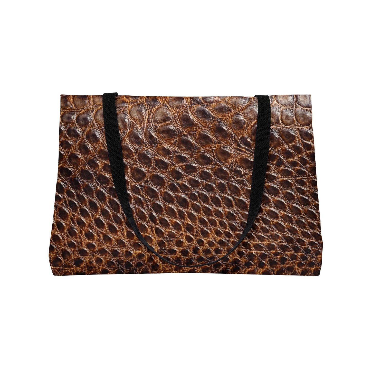 Leather Print Big Bag High-Quality 100% Spun Poly 24x13 Canvas Art Bag L-22