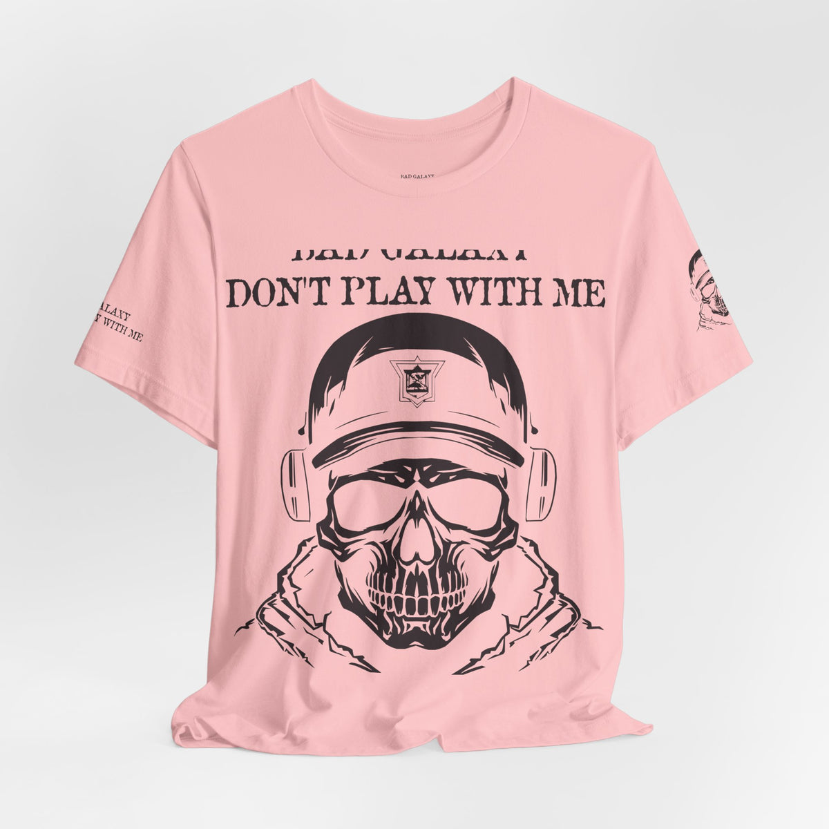 Skull Rock Graphic Unisex Cotton Bella+Canvas Tee with Art Design b43