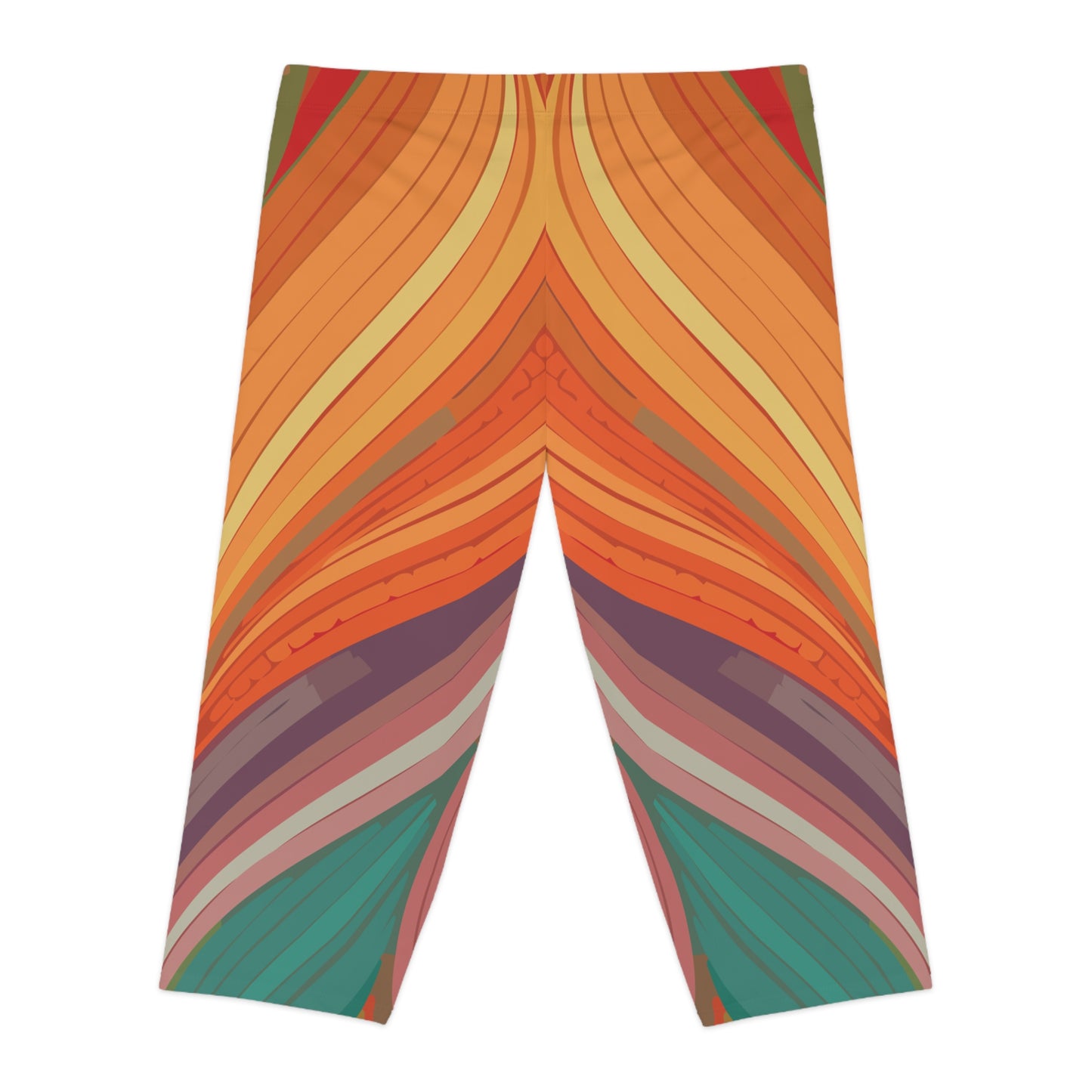 Abstract Capri Leggings - PPU BEST