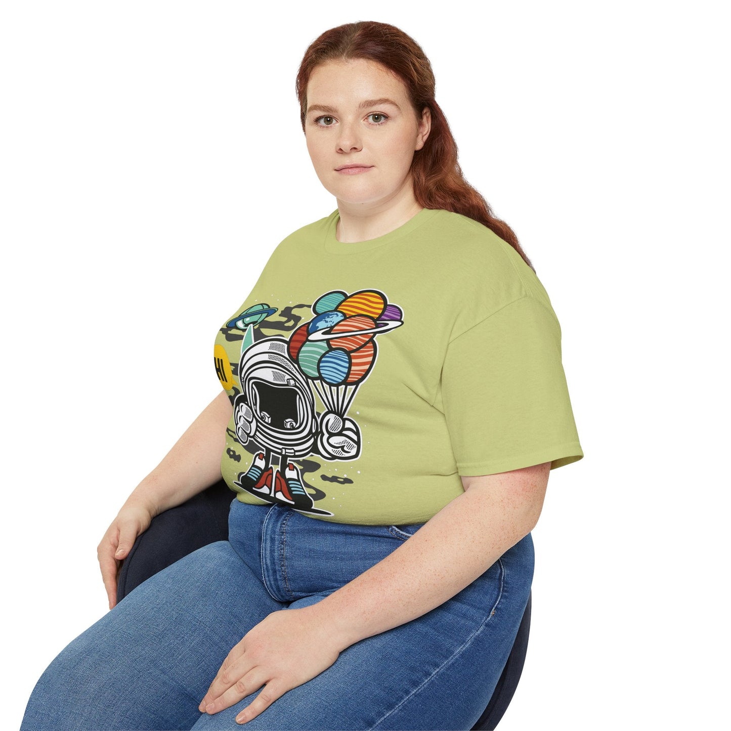 Astronaut Graphic Unisex 100 Cotton Tee 2