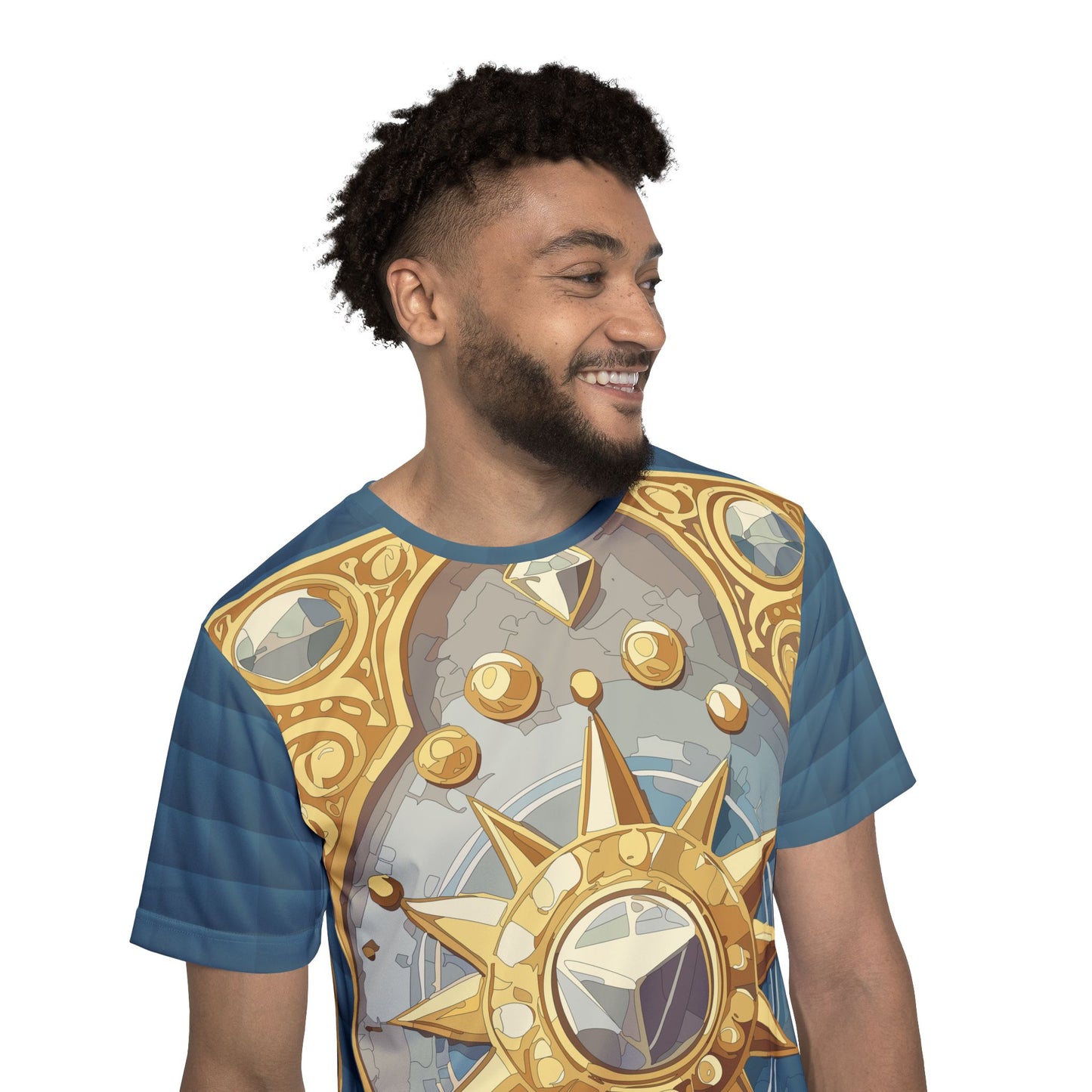 26-Card Deck Graphic T-Shirt, Art Design Poly Shirt, All Over Print Graphic Tee, Playing Cards T-Shirt, Playing Cards Tees