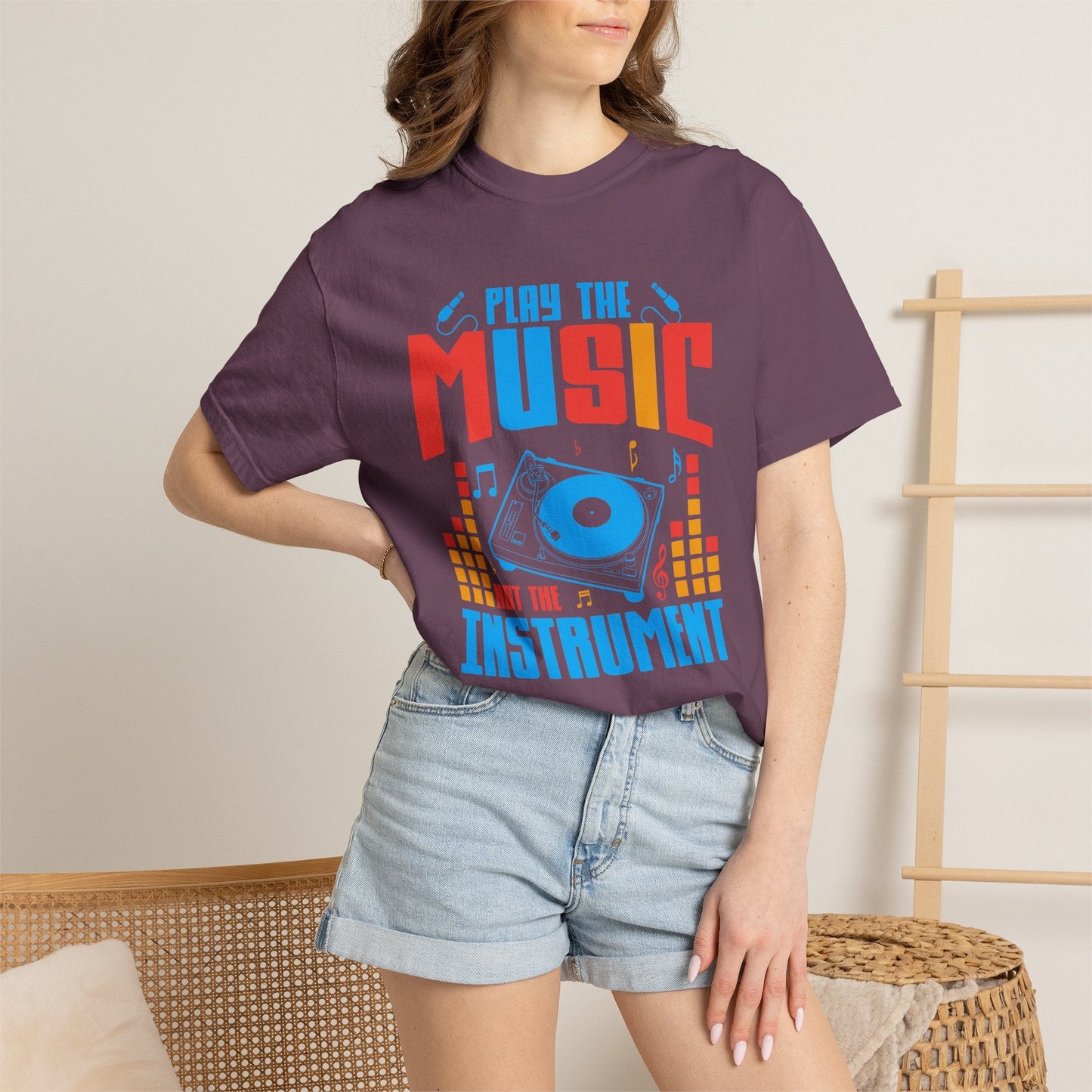 Music Graphic Design Unisex Cotton T-shirt 017