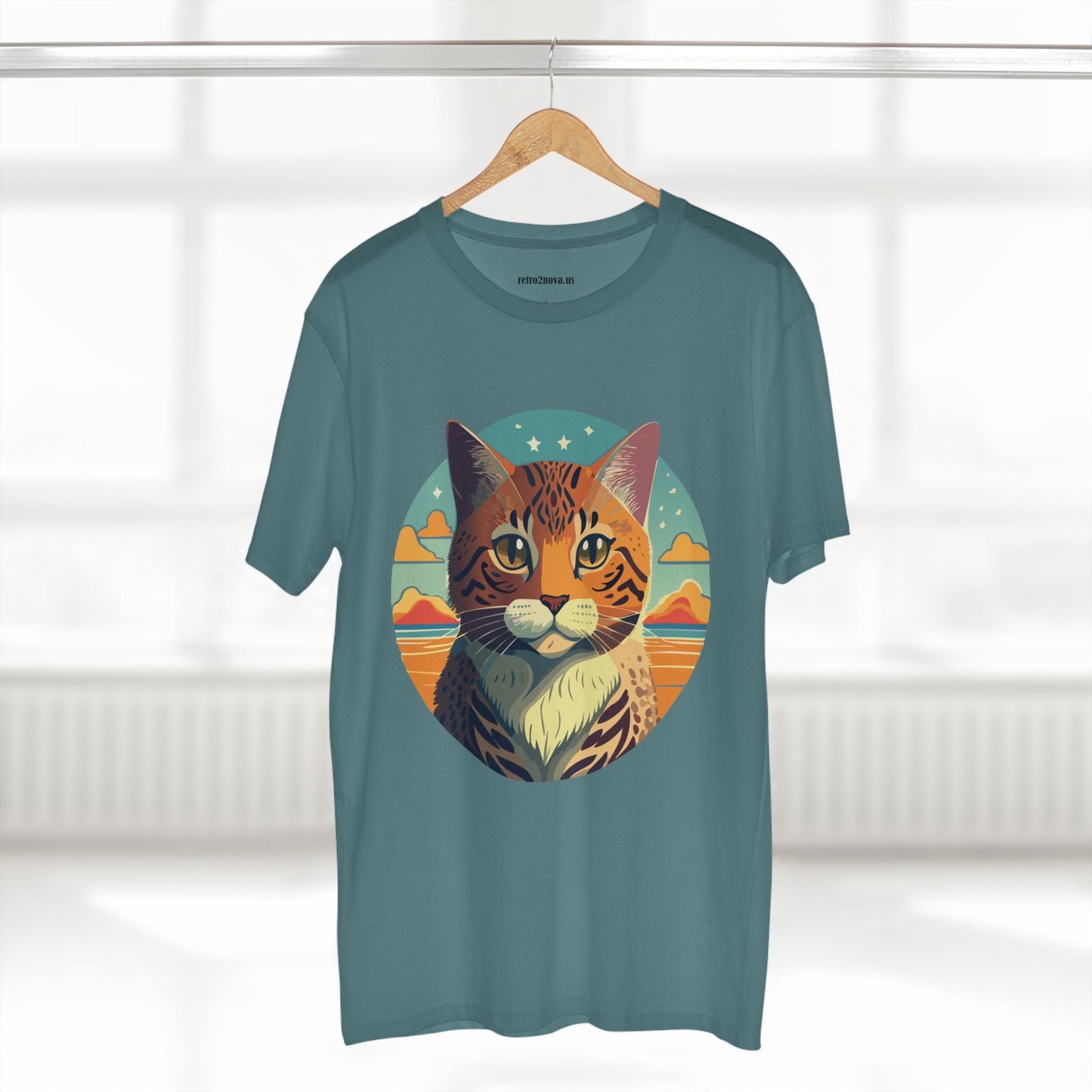 Unisex Premium Cotton Tee With Original Cat Art Design Animal Shirt For Cat Lovers Comfortable Breathable Everyday Wear
