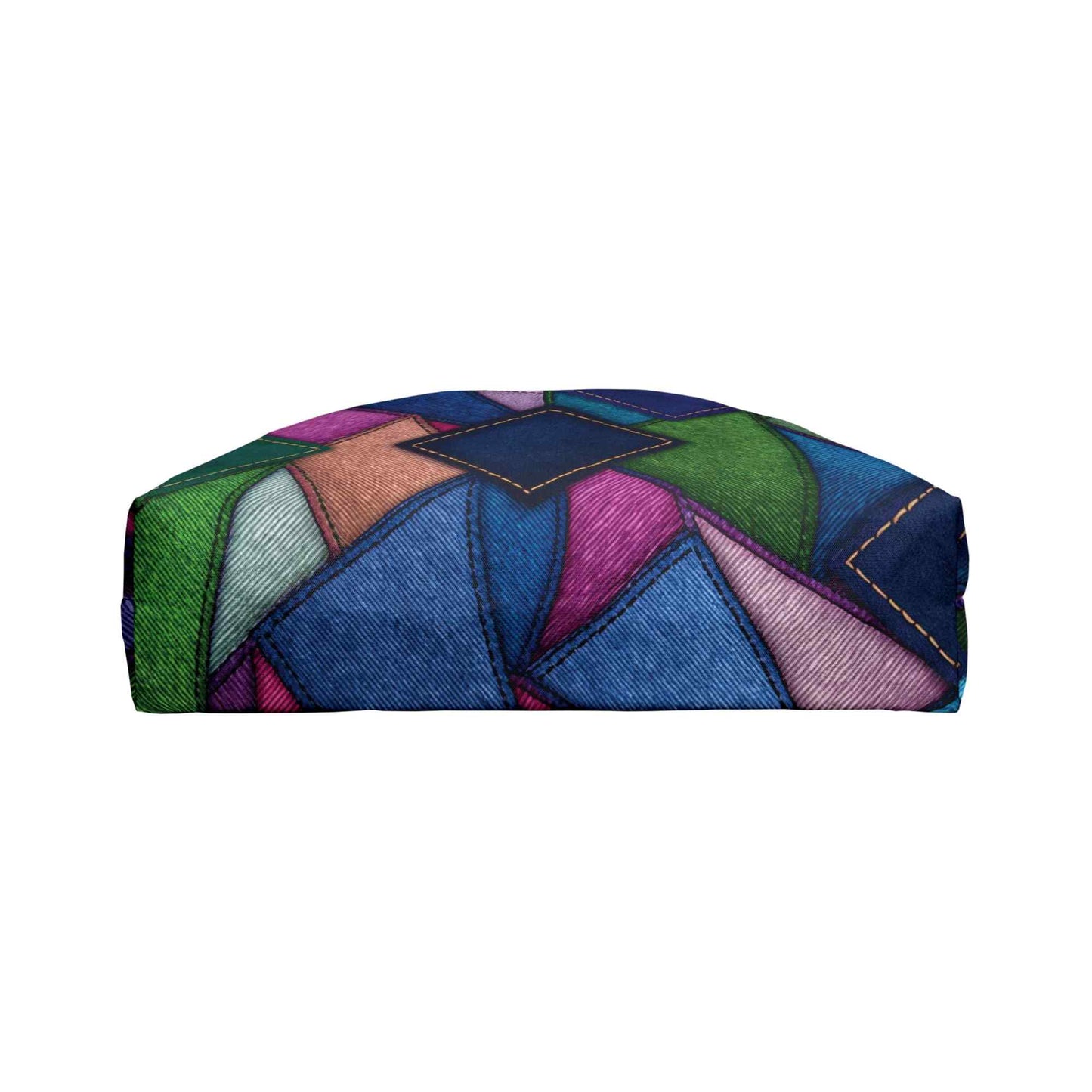 Denim Color Imitation Print Unisex Yoga Bag Spun Polyester 24x13 Canvas Gym Bag 33-2