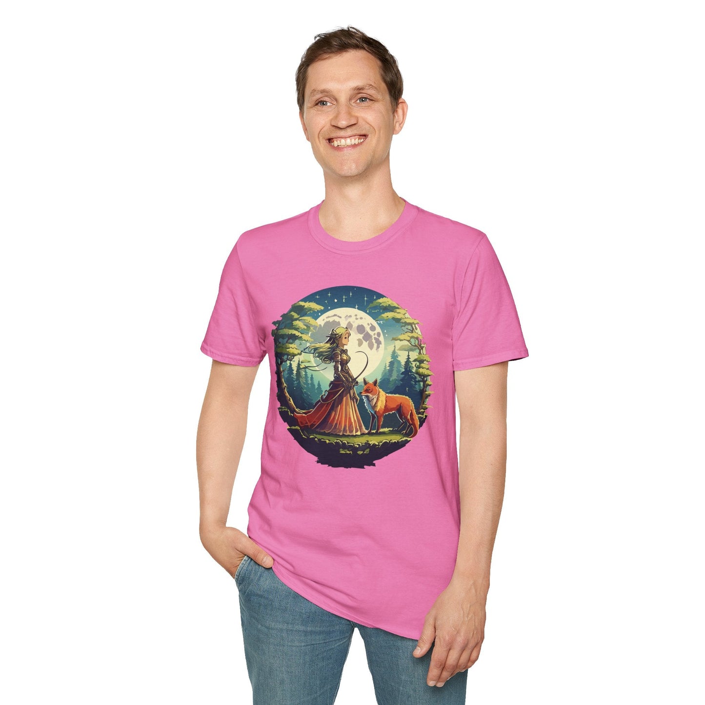 Womens Graphic T Shirt Art Design Tee Softstyle 64000 Gildan Unisex Cotton Comfort Tee