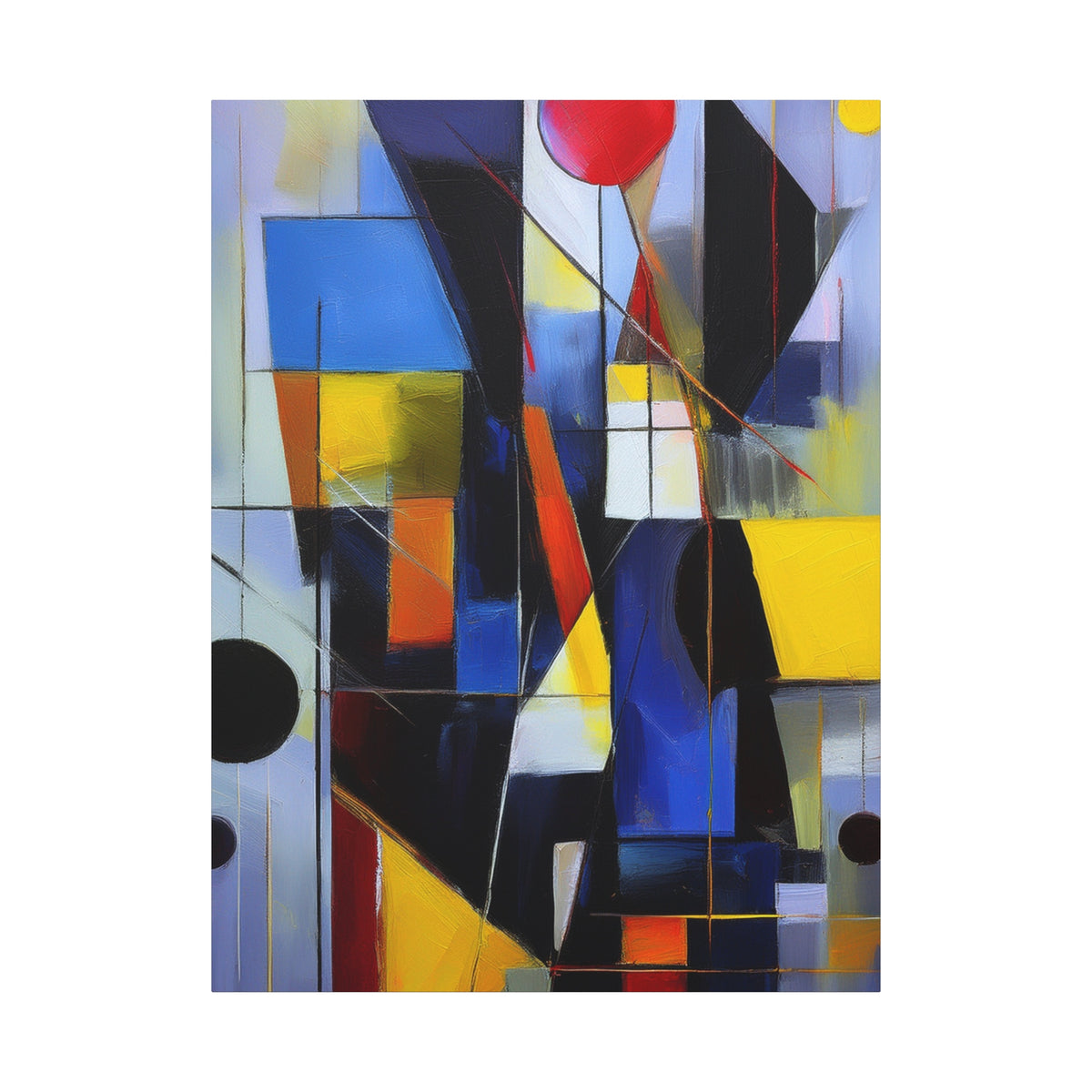 Abstract Colors Painting Print Canvas 20x24,20x30,24x30, 24x32,24x36,30x40,32x48,36x48,40x60 Pine-Wood Inner Frame ABS-34