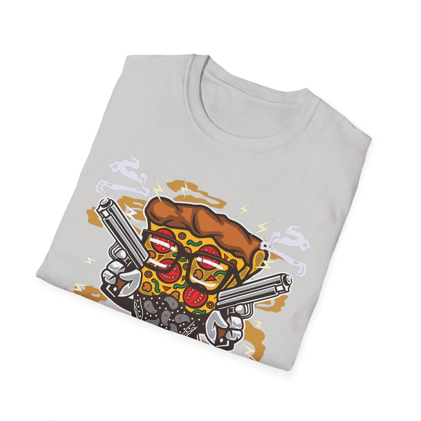 Unisex Cotton T-Shirt with Cartoon Graphic Design