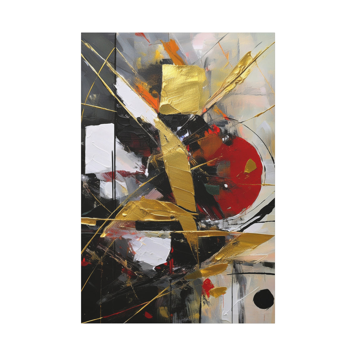 Abstract Oil Painting Print Canvas 20x24,20x30,24x30 24x32,24x36,30x40 32x48,36x48,40x60 Pine-Wood Inner Frame ABS-188