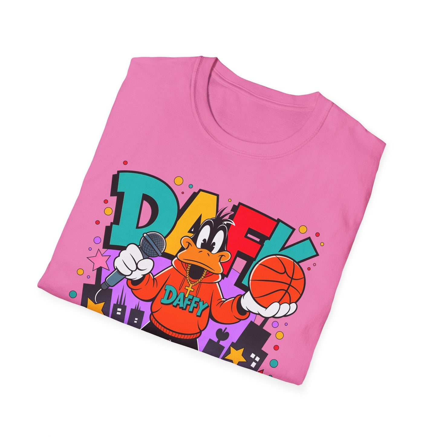 Funny Animals Cartoon T Shirt Unisex Graphic Tee Animation Shirt Softstyle Cotton