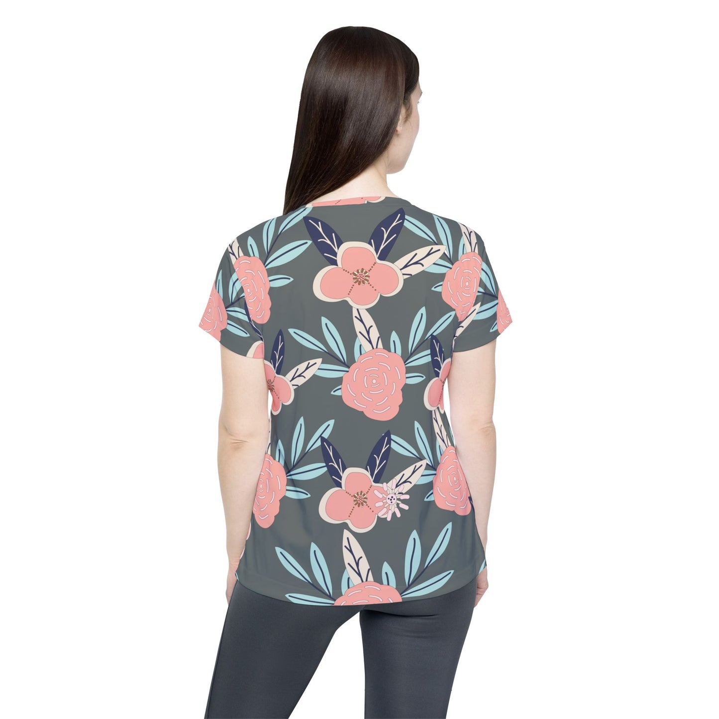 Floral Print Shirt, Shirt with Flowers