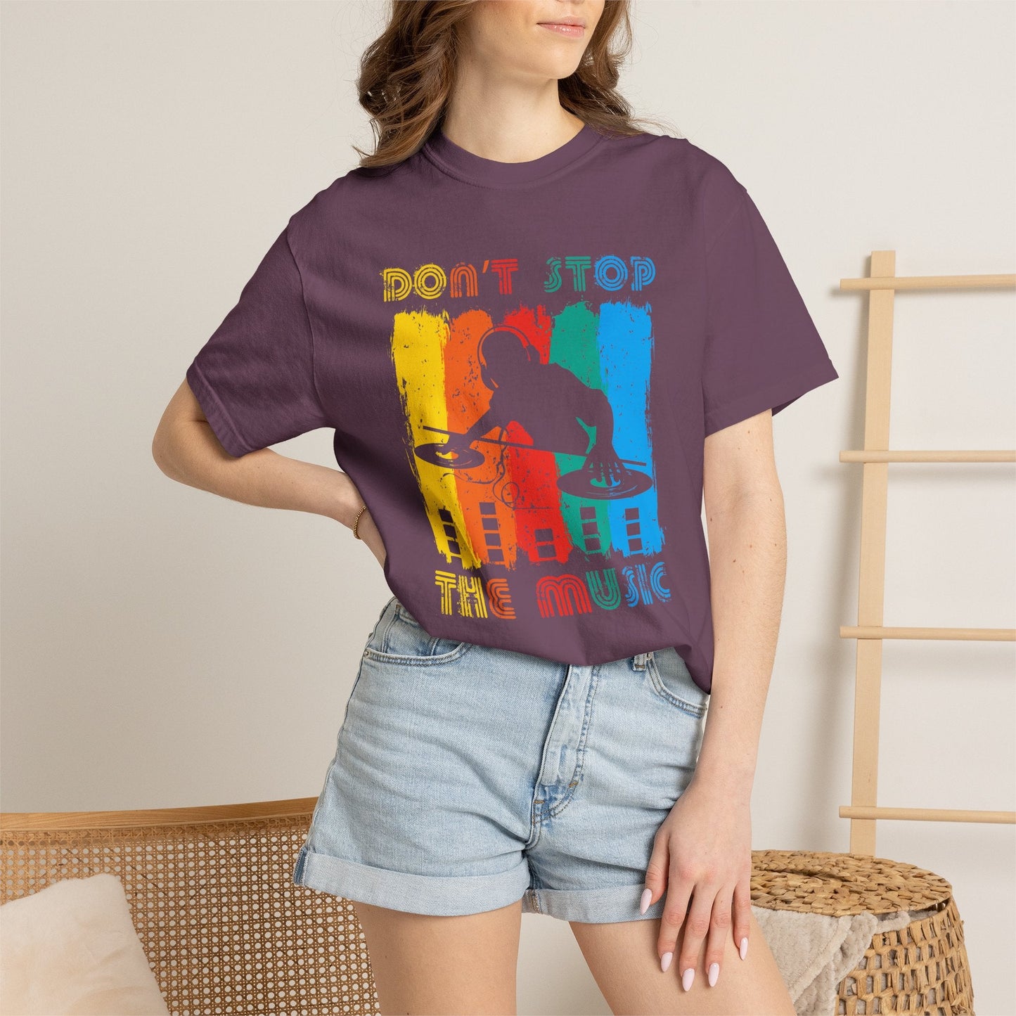 Music Graphic Design Unisex Cotton T-shirt 014