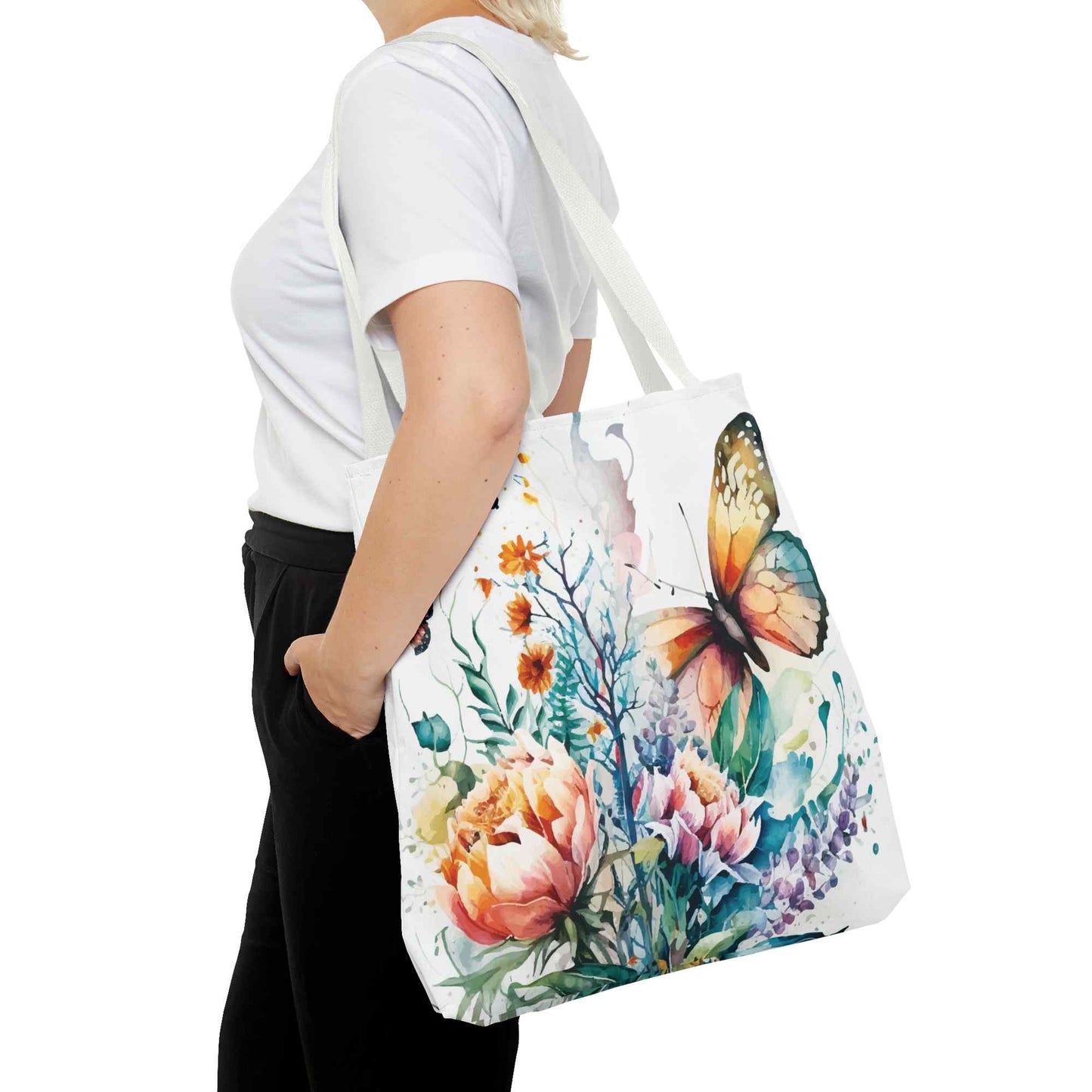 Butterfly Canvas Tote - PPU BEST