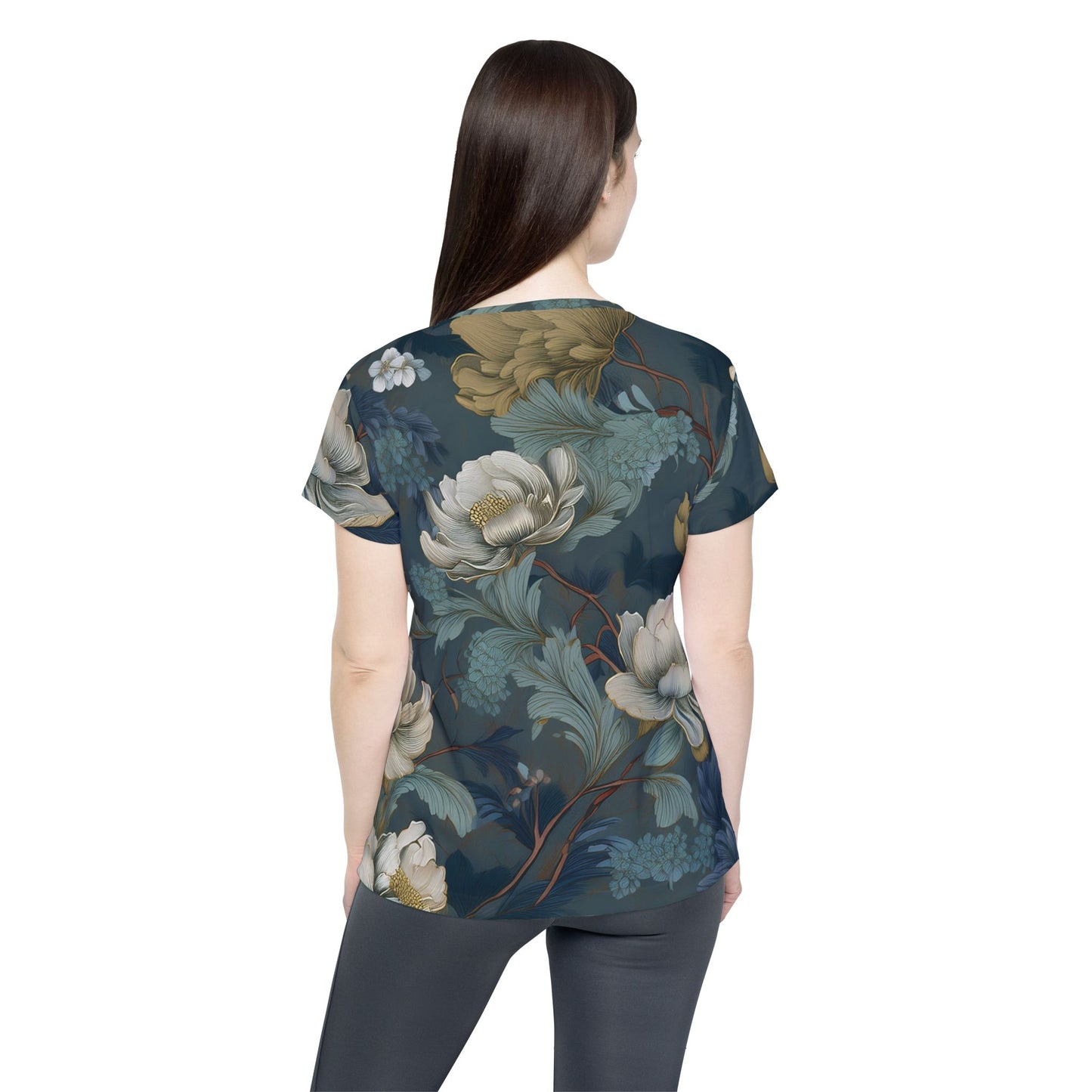 Floral Print Shirt, Shirt with Flowers