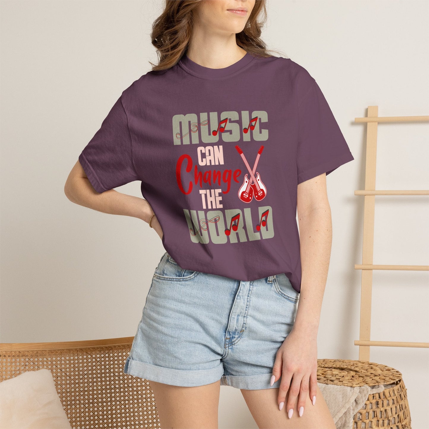 Music Graphic Design Unisex Cotton T-shirt 062