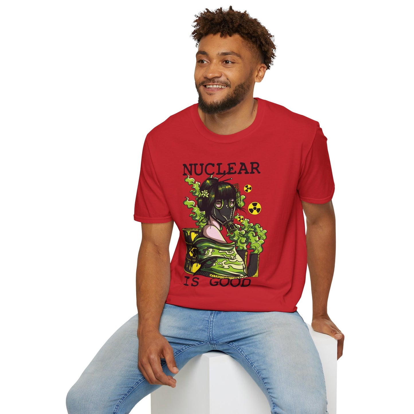 Cartoon T Shirt Animation T Shirt Funny Tee Shirt Gildan Softstyle 64000 Unisex Comfort
