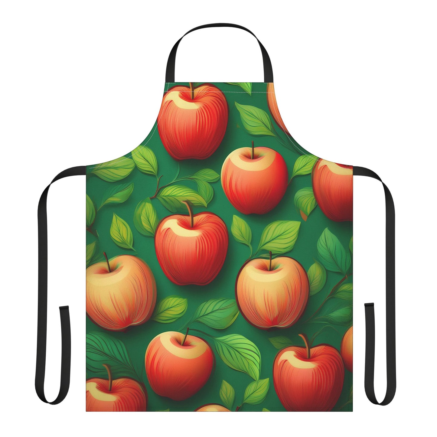 Fruits 100% Polyester Stain-resistant 31.5 x 25.6 Art Print Canvas Apron 4