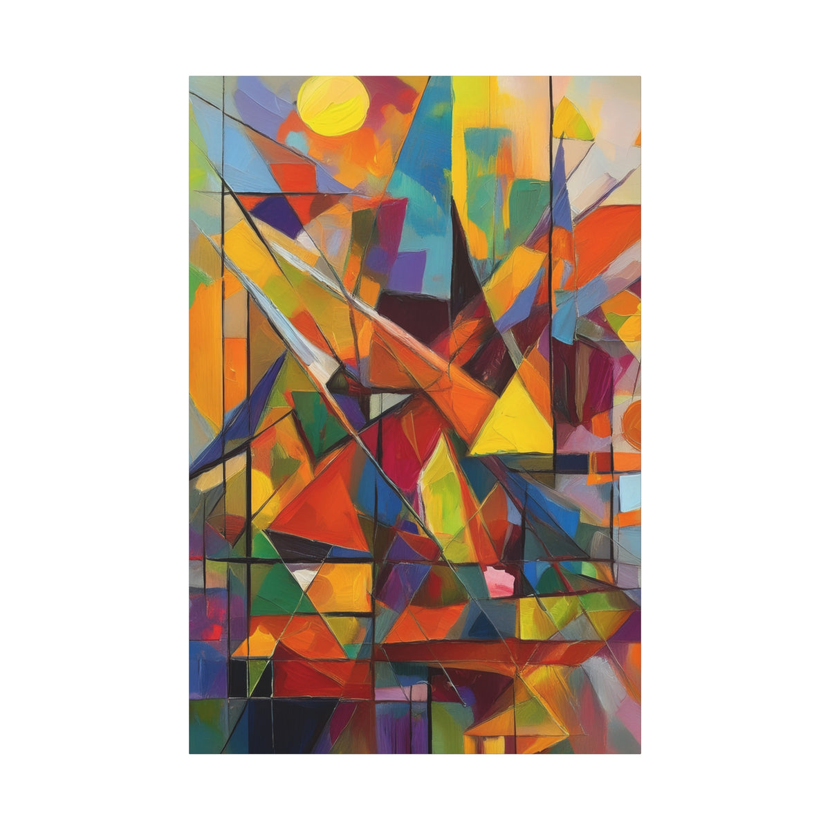 Abstract Oil Painting Print Canvas 20x24,20x30,24x30 24x32,24x36,30x40 32x48,36x48,40x60 Pine-Wood Inner Frame ABS-181