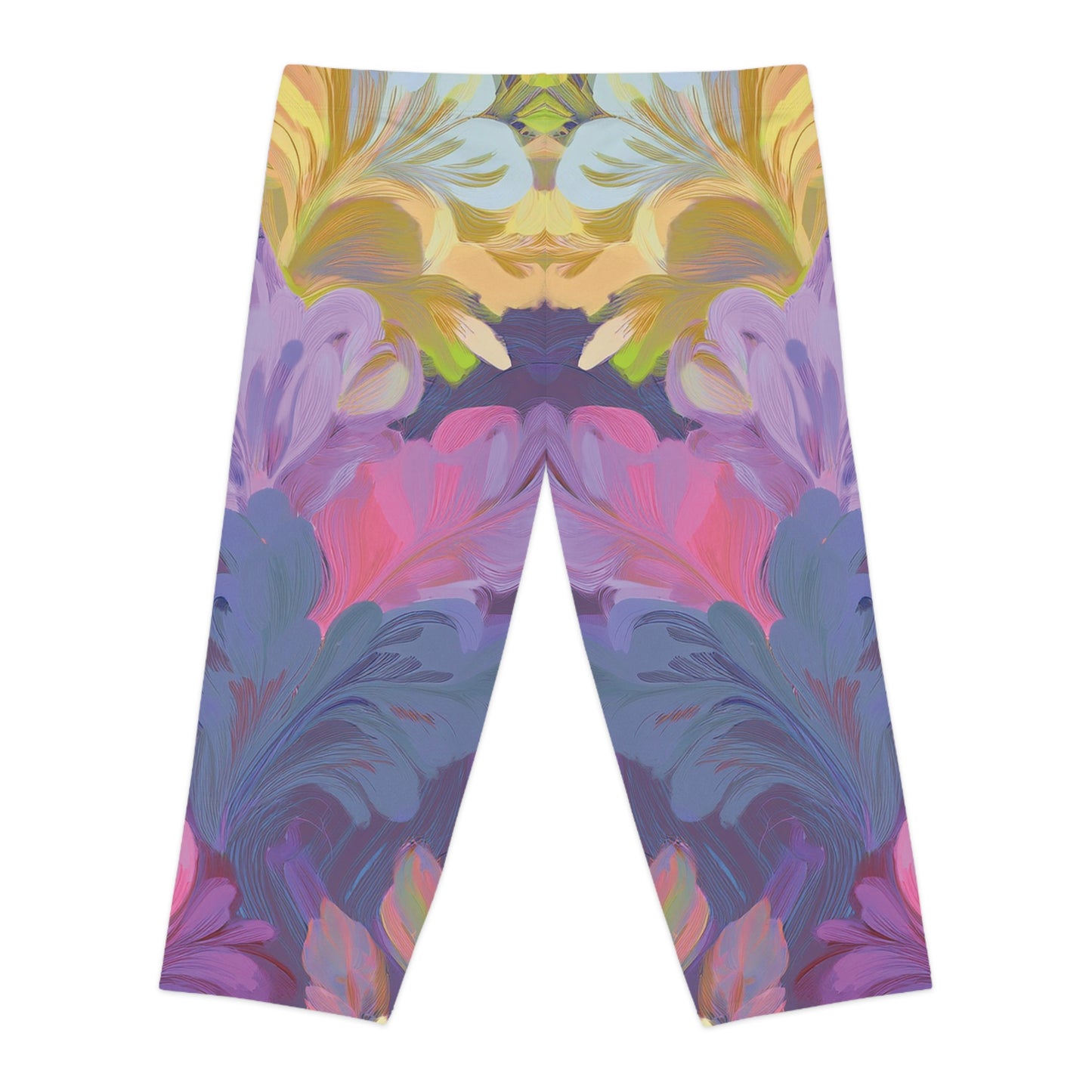 Floral Capri Leggings - PPU BEST