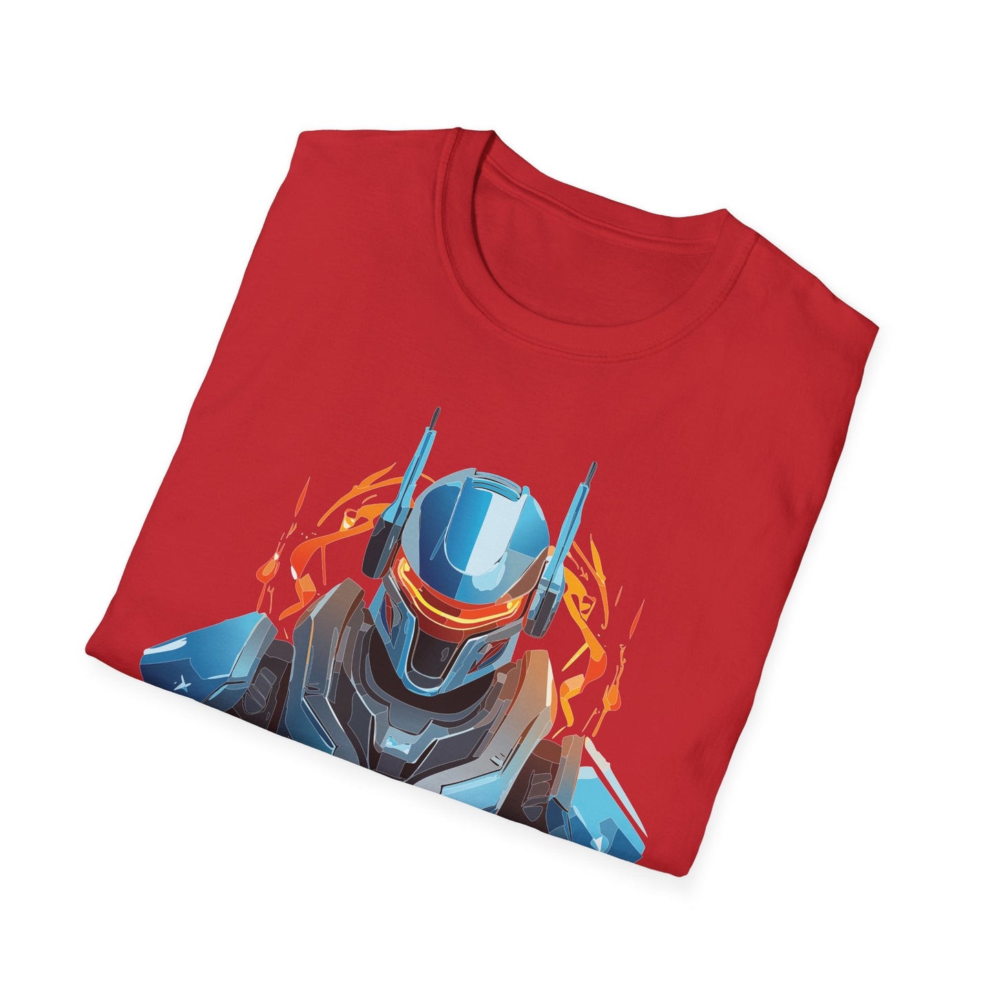 Cyborg Tee Robot Shirt Terminator Design Unisex Gildan Softstyle 64000 100 Percent Ring Spun Cotton