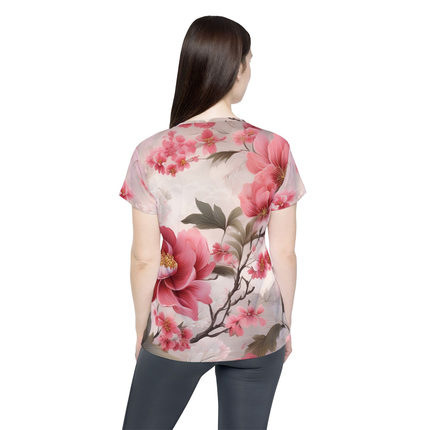 Floral Print Shirt, Shirt with Flowers