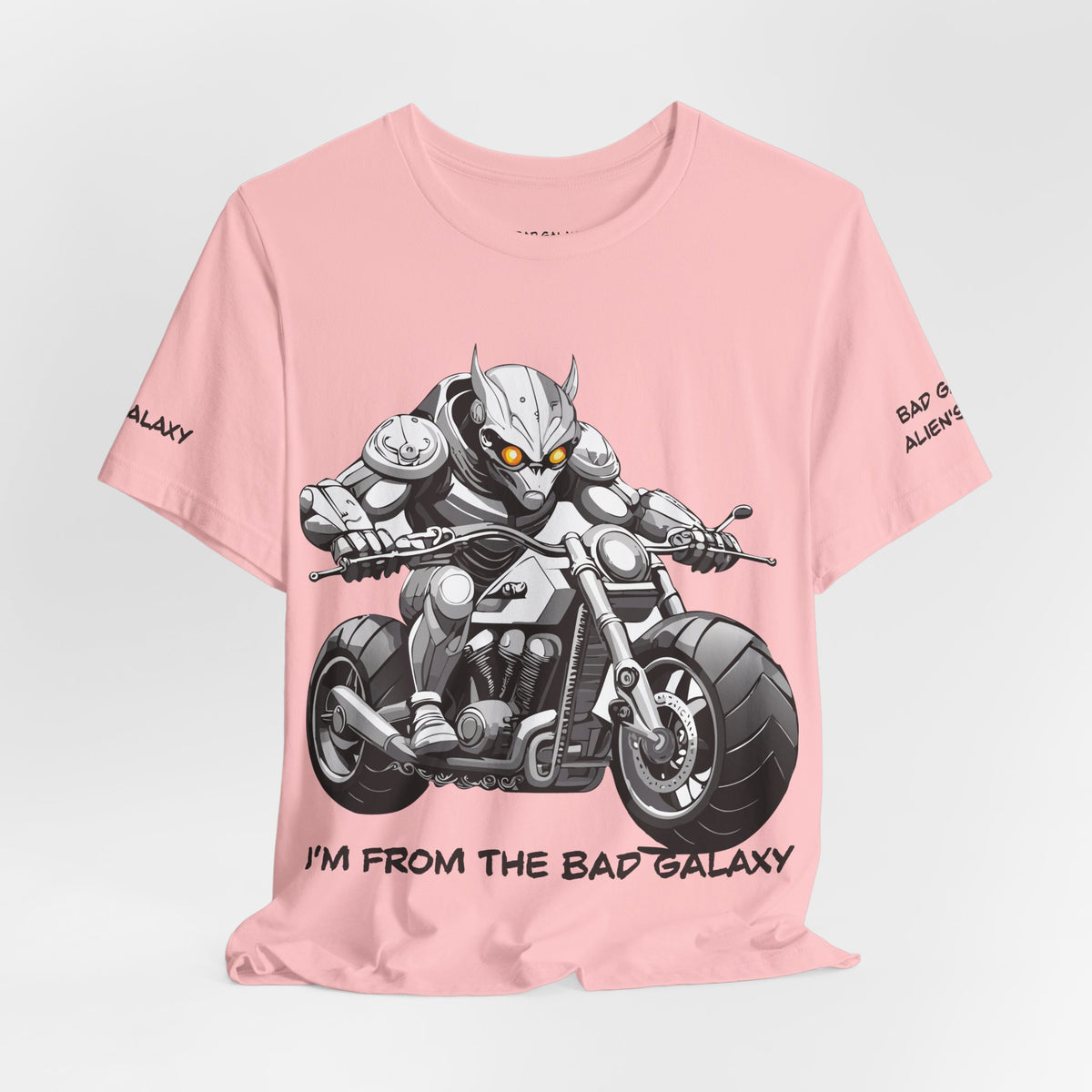 Alien Graphic Unisex Cotton Bella+Canvas Tee with Art Design b84