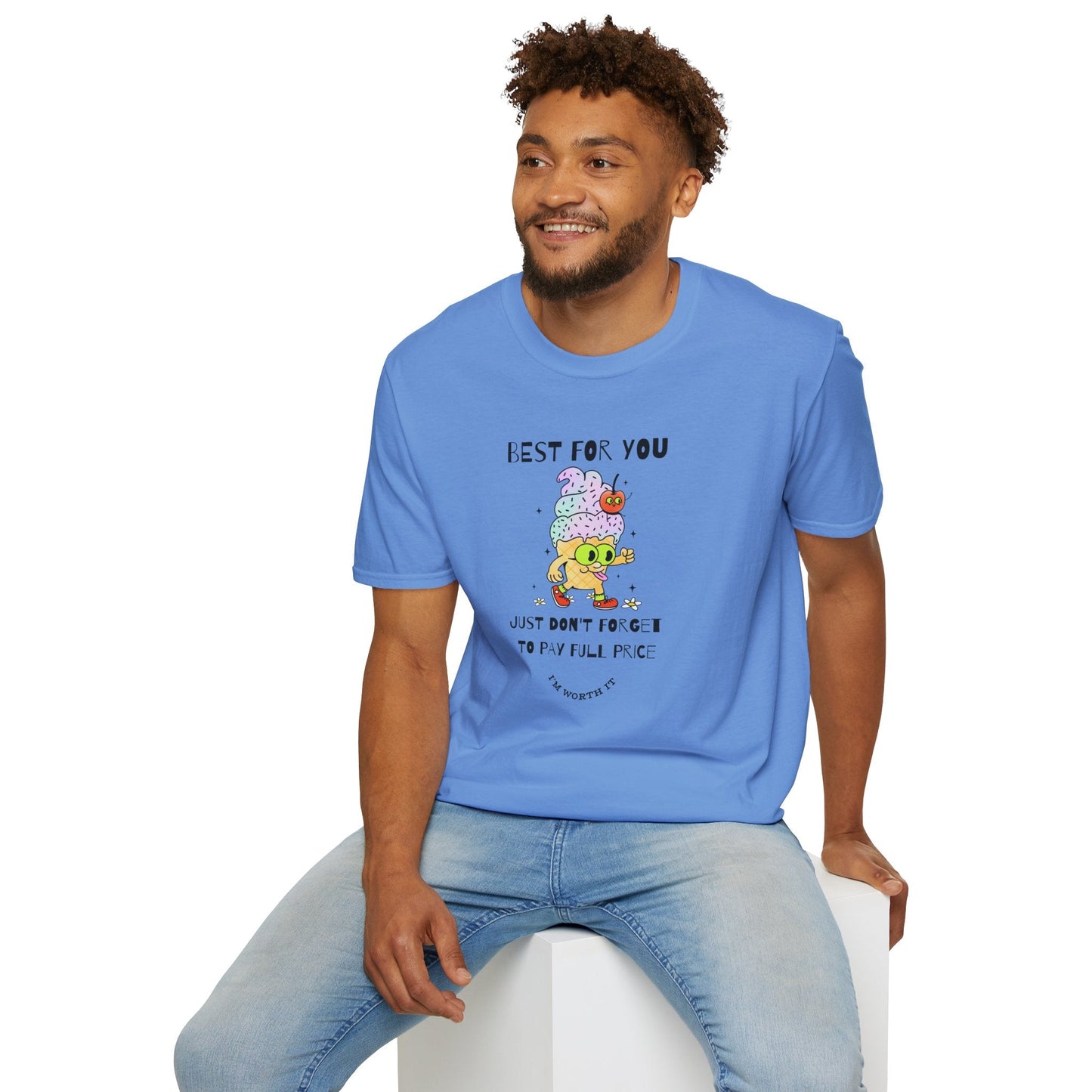 Funny Food T Shirts Unisex Softstyle Tee Cotton Gildan 64000 Short Sleeve Graphic Tee
