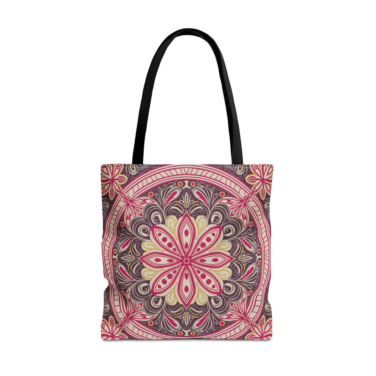 Ornament Pattern Print Unisex Poly Tote Bag 3 sizes