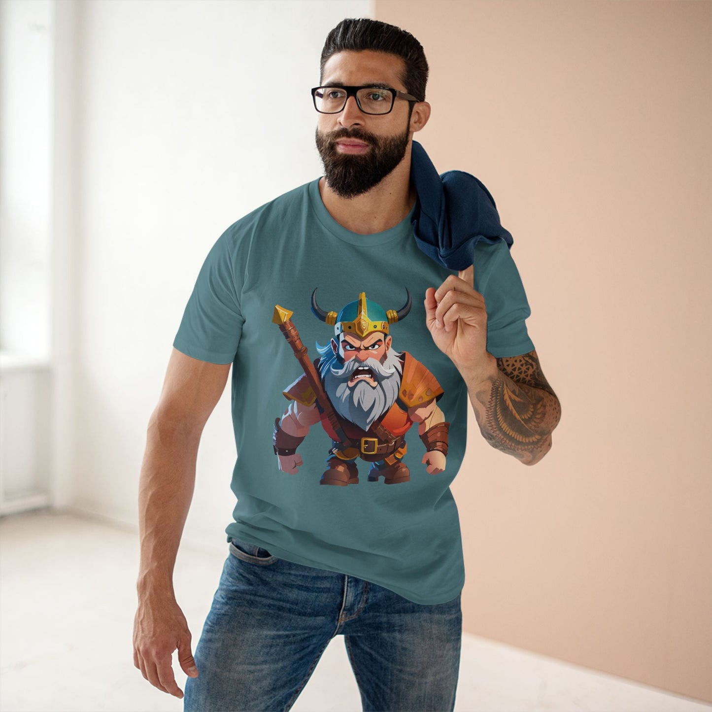 Viking Graphic Unisex 100 Cotton Staple Tee 20