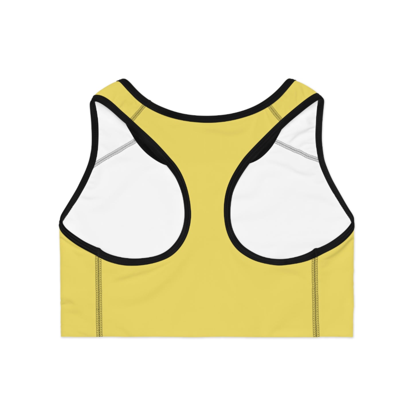 Yellow Color Sports Bra, Yellow Sports Bra 2