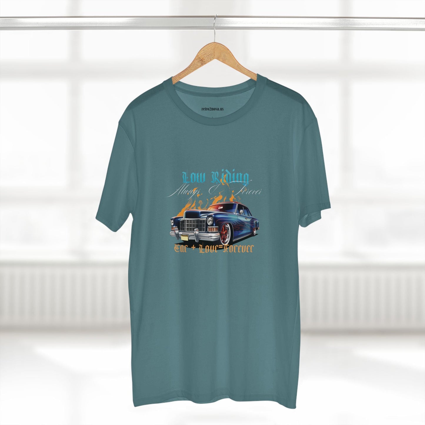 Retro Car Shirt RC28 Vintage Car Tee Unisex Premium Cotton With Original Art Design