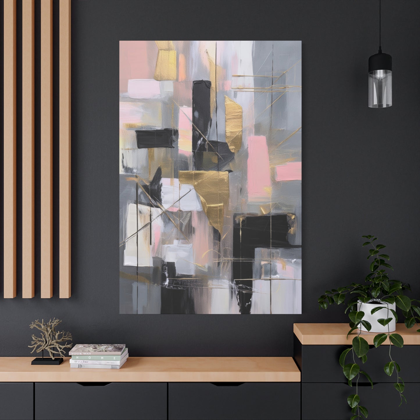 Abstract Oil Painting Print Canvas 20x24,20x30,24x30 24x32,24x36,30x40 32x48,36x48,40x60 Pine-Wood Inner Frame ABS-212