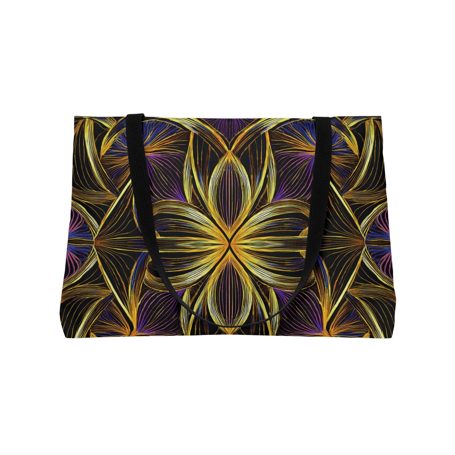 Ornament Print Big Bag Unisex Spun Poly 24x13 Canvas Art Bag OR-50