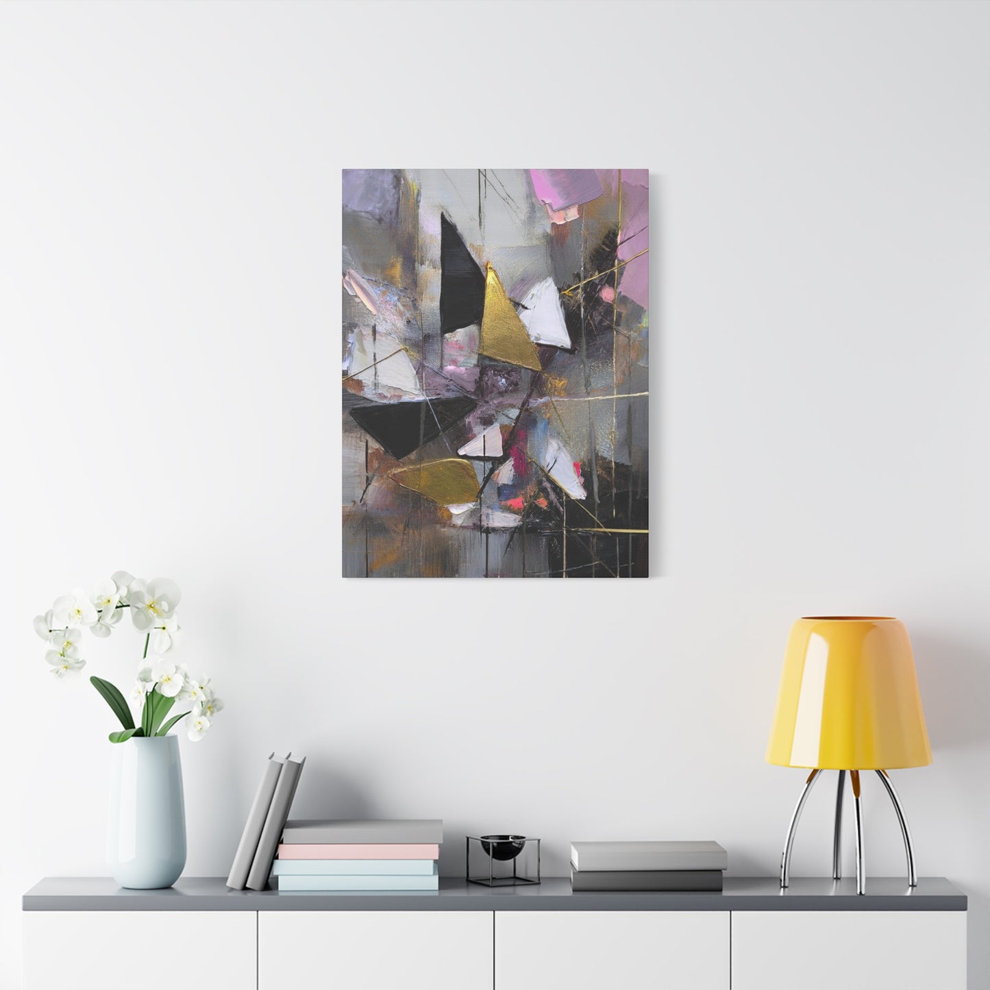 Abstract Oil Painting Print Canvas 20x24,20x30,24x30 24x32,24x36,30x40 32x48,36x48,40x60 Pine-Wood Inner Frame ABS-217