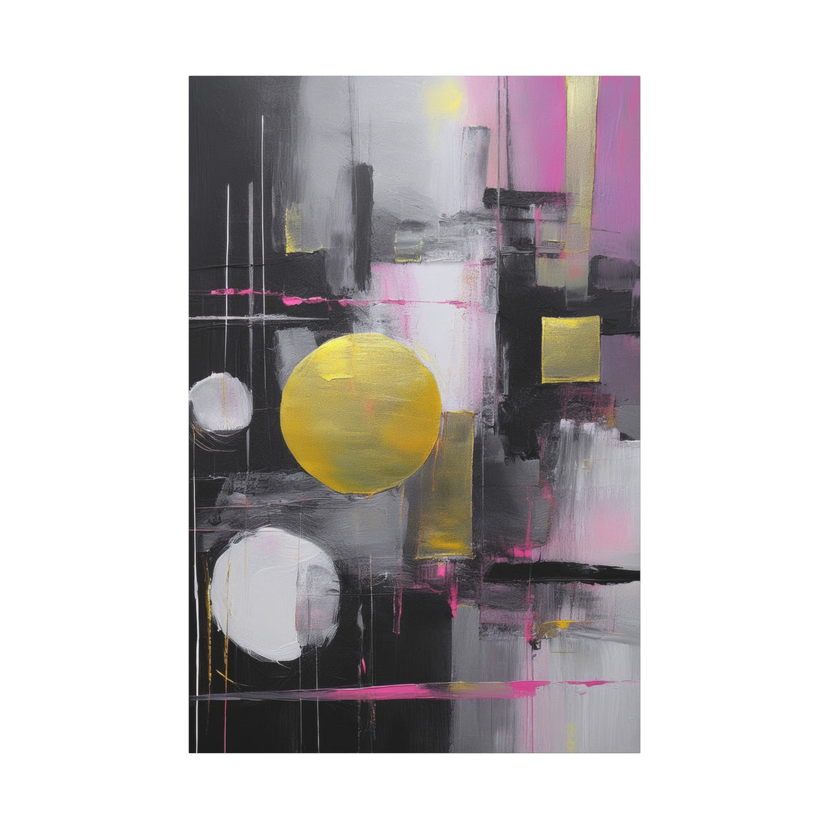 Abstract Oil Painting Print Canvas 20x24,20x30,24x30 24x32,24x36,30x40 32x48,36x48,40x60 Pine-Wood Inner Frame ABS-213