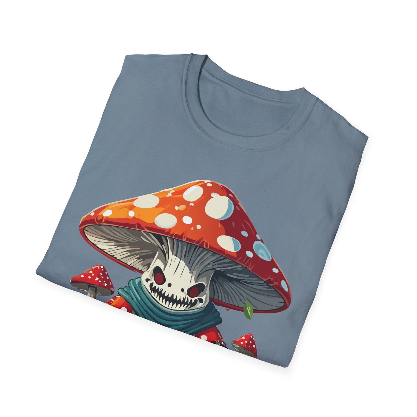 Unisex Mashroom T Shirt Funny Fungus Inspired Design Gildan Softstyle 64000 Tee Shirt