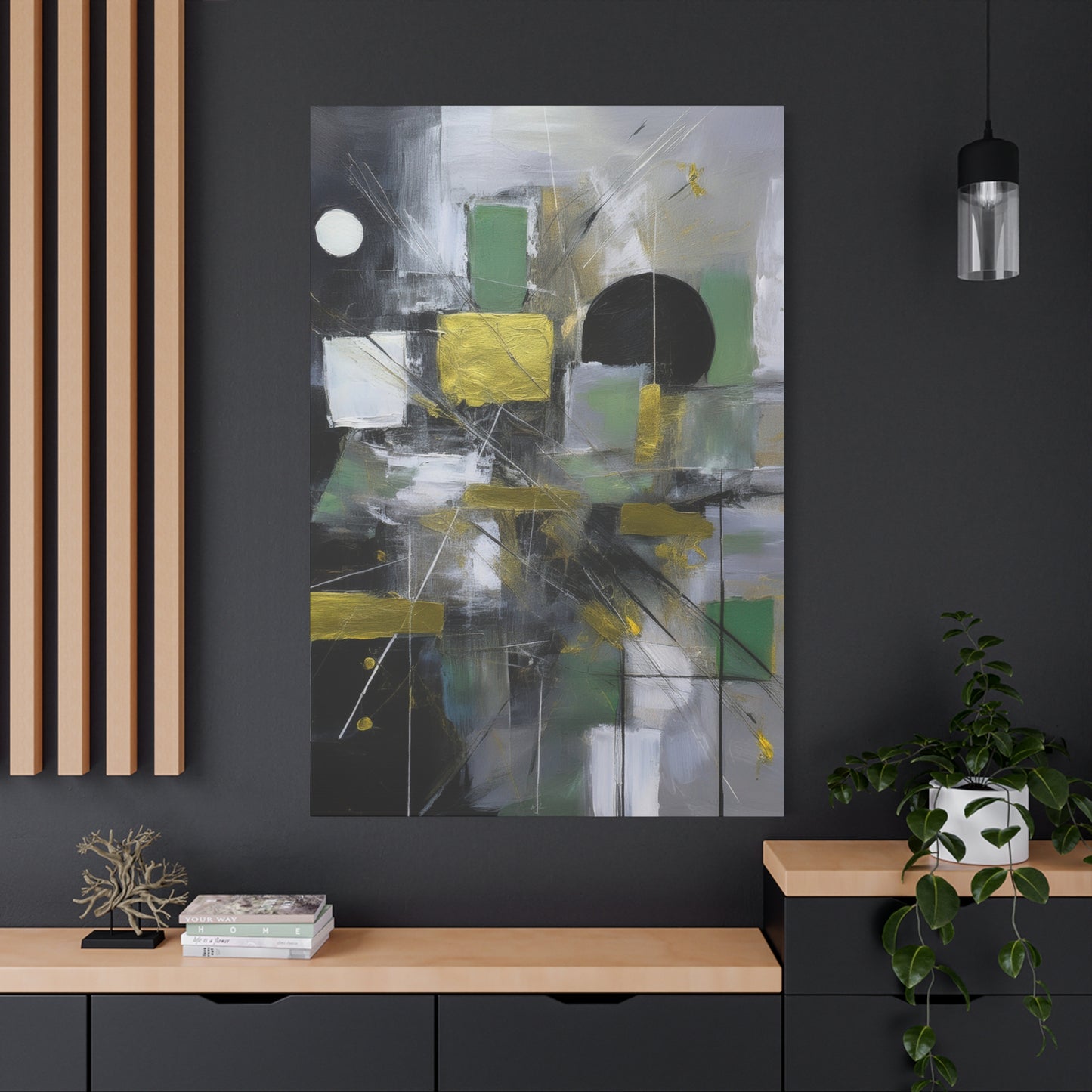 Abstract Oil Painting Print Canvas 20x24,20x30,24x30 24x32,24x36,30x40 32x48,36x48,40x60 Pine-Wood Inner Frame ABS-220