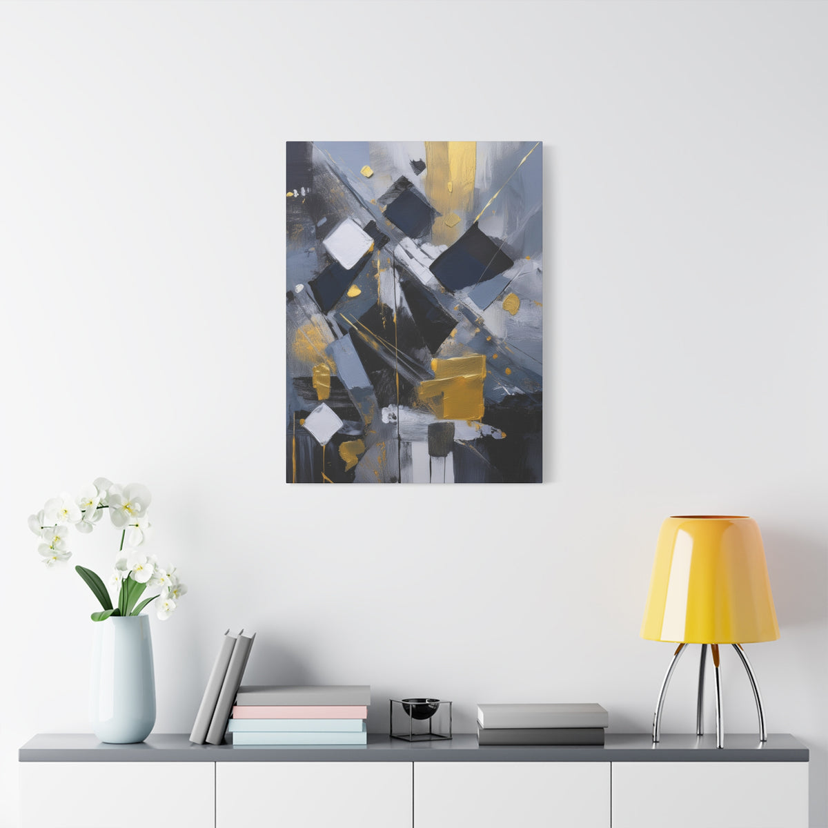 Abstract Oil Painting Print Canvas 20x24,20x30,24x30 24x32,24x36,30x40 32x48,36x48,40x60 Pine-Wood Inner Frame ABS-227