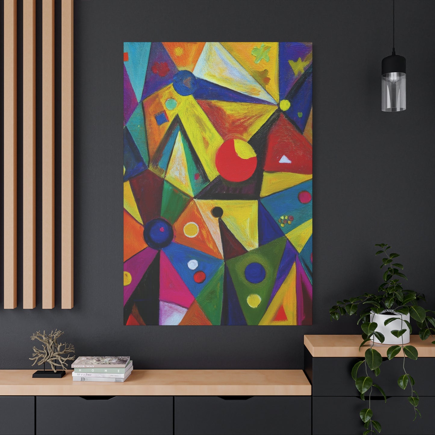 Abstract Oil Painting Print Canvas 20x24,20x30,24x30 24x32,24x36,30x40 32x48,36x48,40x60 Pine-Wood Inner Frame ABS-148