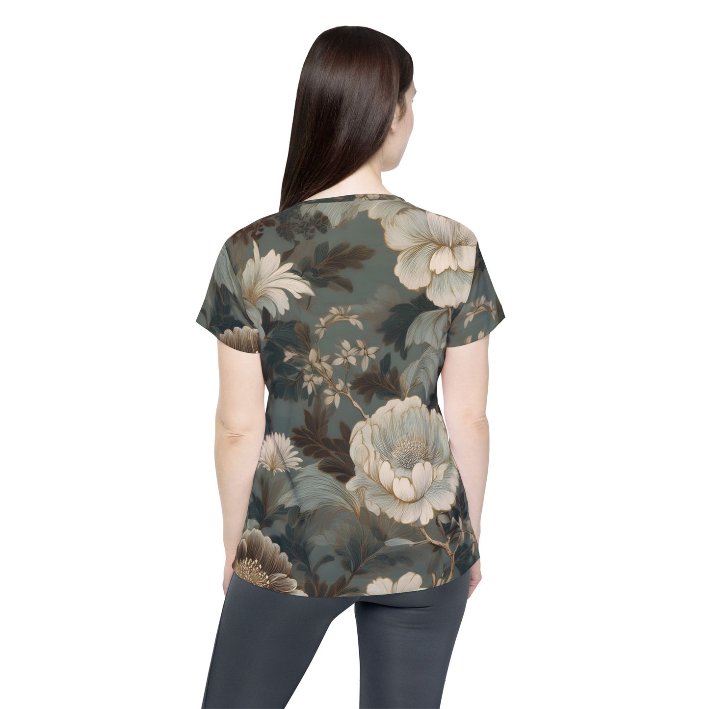 Floral Print Shirt, Shirt with Flowers