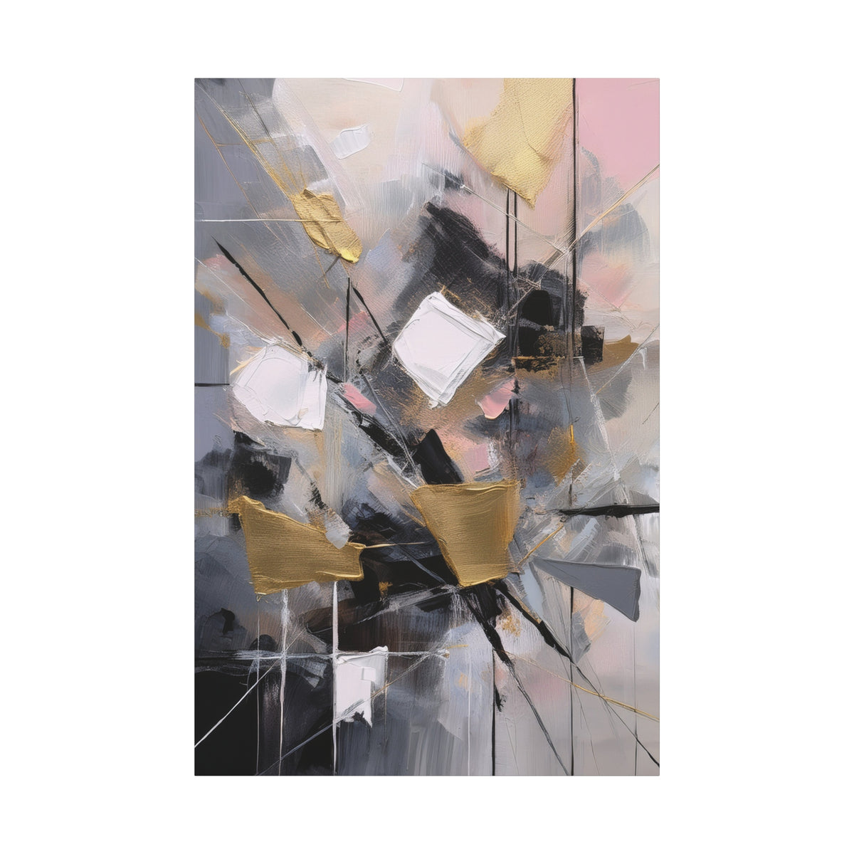 Abstract Oil Painting Print Canvas 20x24,20x30,24x30 24x32,24x36,30x40 32x48,36x48,40x60 Pine-Wood Inner Frame ABS-210