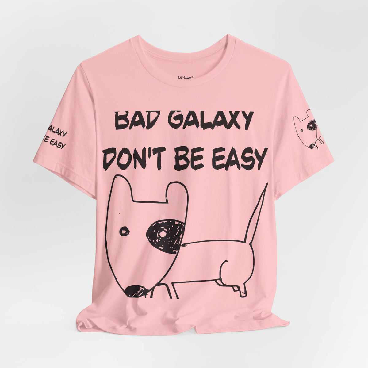 Funny Dog Graphic Unisex Cotton Bella+Canvas Tee with Art Design b89