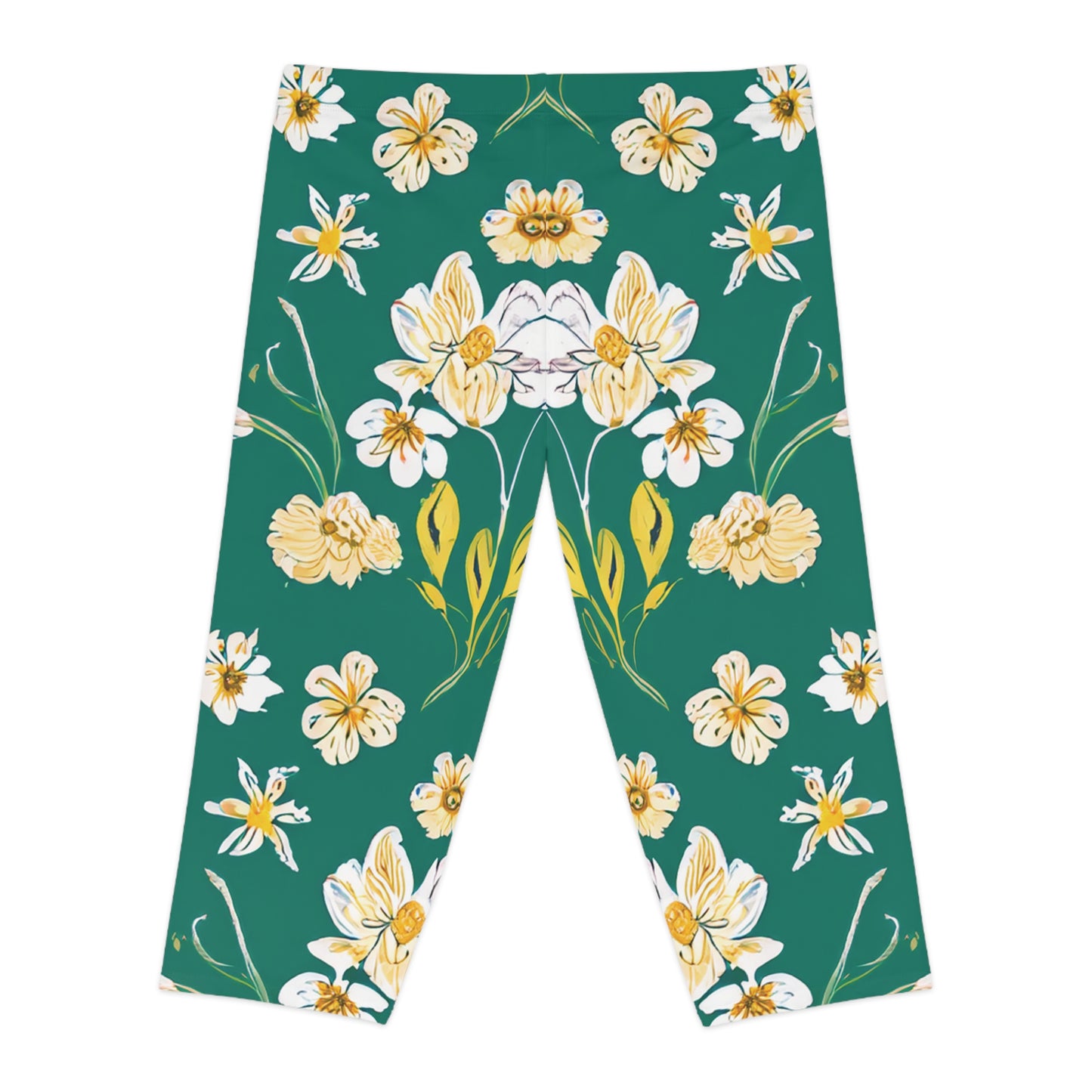 Floral Capri Leggings - PPU BEST