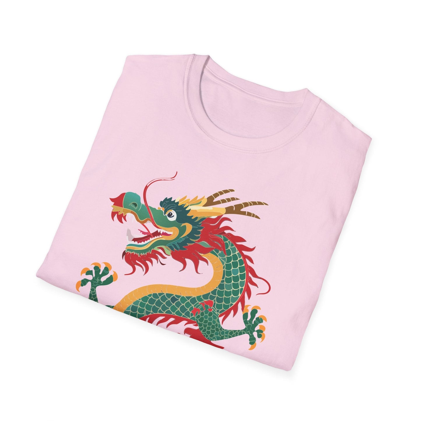 Dragon T Shirt Unisex Dragon Shirt With Animal Art Design Gildan Softstyle Tee 100 Cotton
