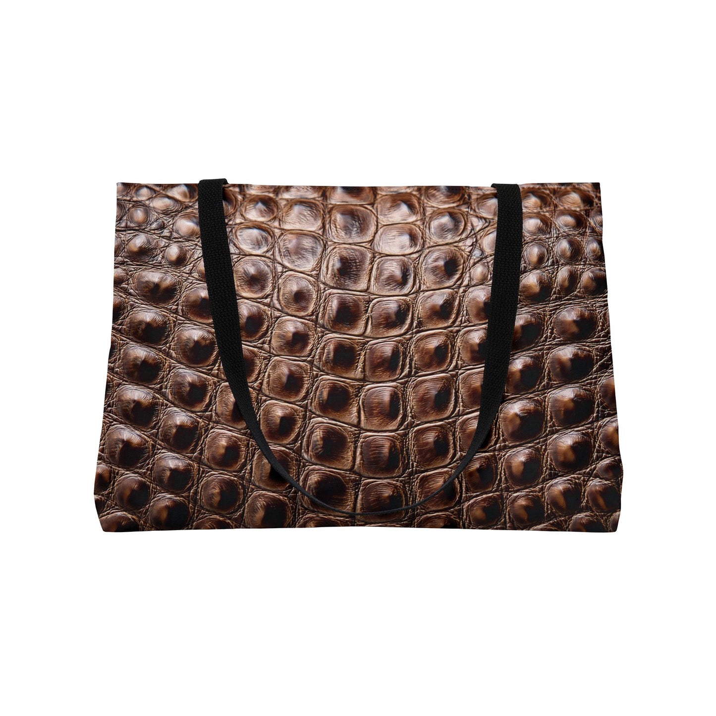 Leather Print imitation Big Bag 100% Spun Poly 24x13 Canvas Art Bag-20
