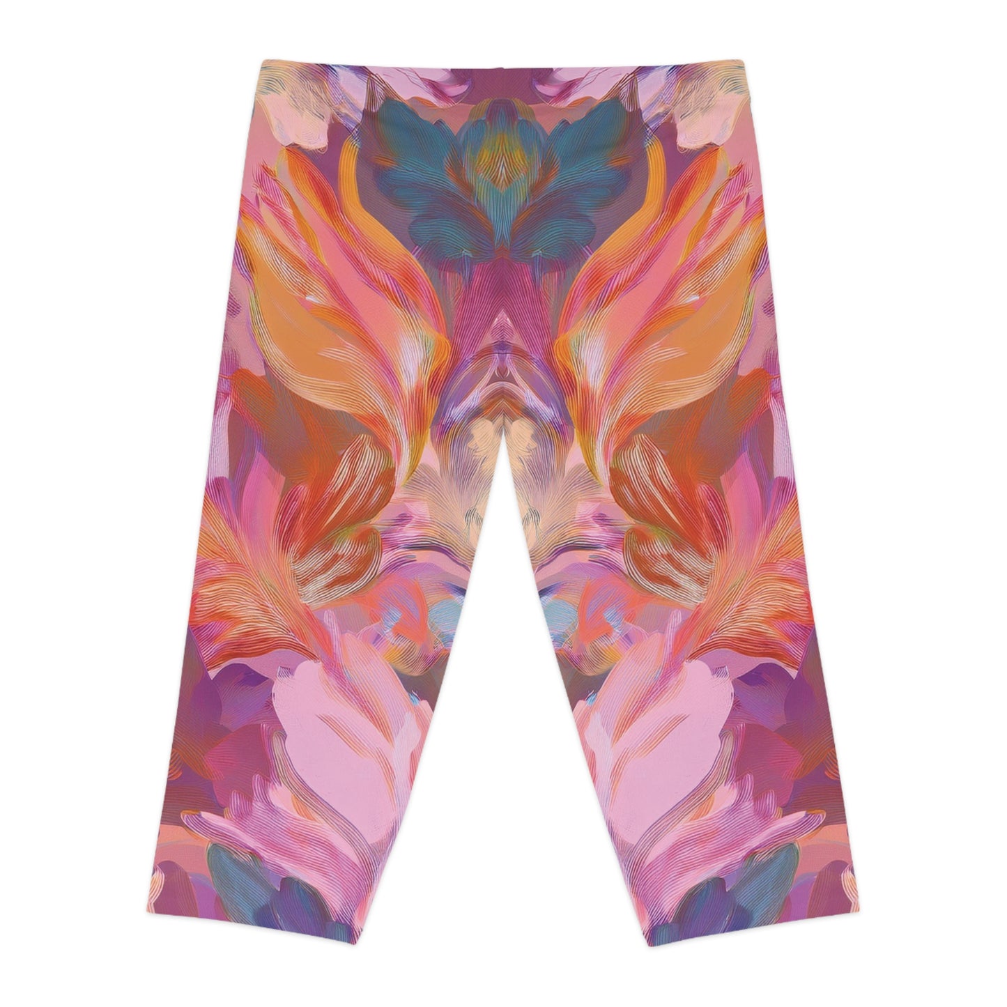 Abstract Capri Leggings - PPU BEST