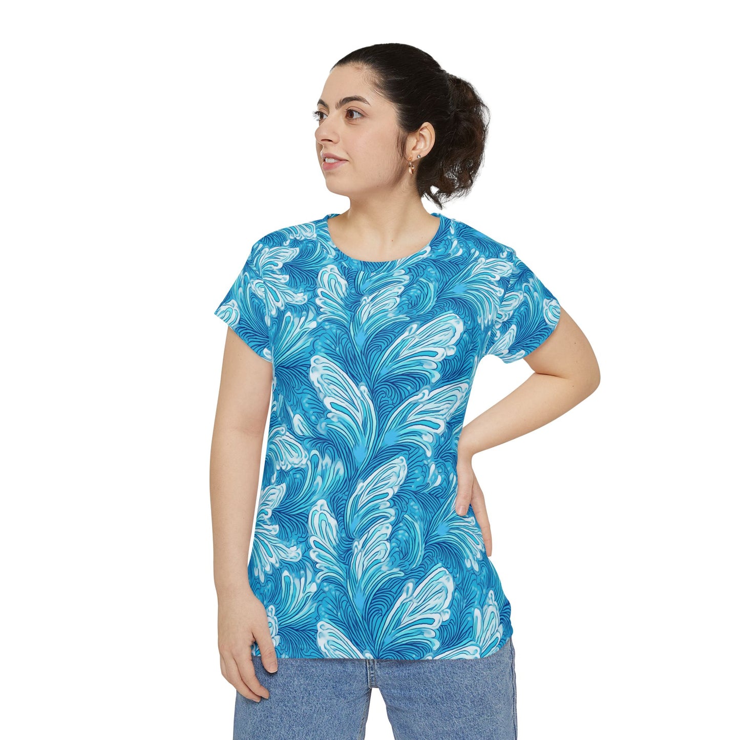 Abstract Print Shirt, Shirt with Abstract Print