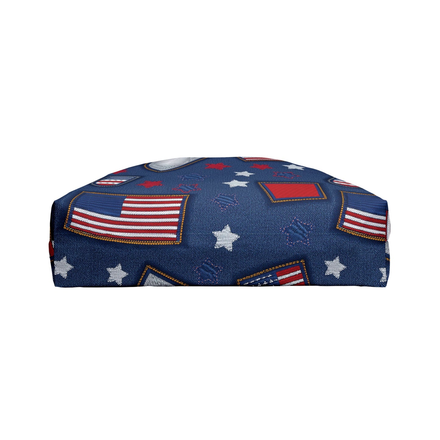 4th of July Denim Print Yoga Bag High-Quality 100% Spun Poly 24x13 Canvas Bag 61