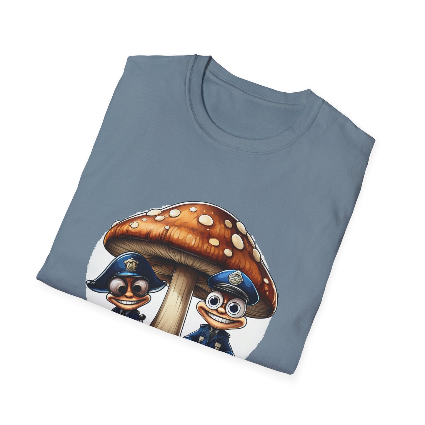 Mashroom Tee Shirt Unisex Funny Mashroom Design Shirt With Fungus Gildan Softstyle 64000